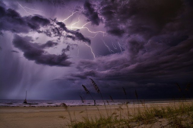 Beach Thunderstorm
