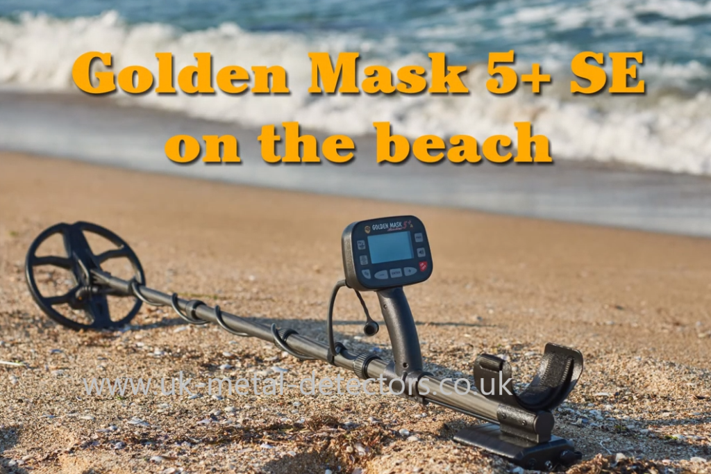Golden Mask 5+ SE on beach