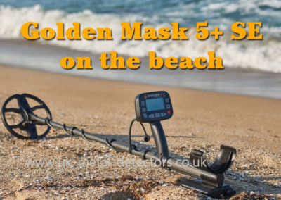 Golden Mask 5+ SE on beach