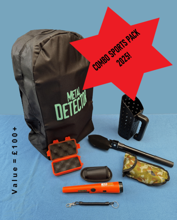 Metal Detector Combo Pack